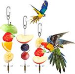 Weewooday 3 Pcs Bird Food Holder Bi