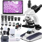 Trinocular Microscope 40X-5000X Mag