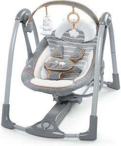 Ingenuity Deluxe Baby Swing – Portable Swing n Go, Compact Design