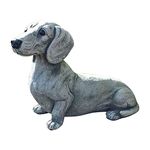 AUSUKY Dachshund Weiner Dog Doorstop Statue Garden Decor Resin Crafts Home Sculpture (Dachshund Weiner Dog)