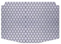 Intro-Tech Hexomat Cargo Area Custom Floor Mat for Select Chevrolet Tahoe Models - Rubber-Like Compound (Gray)