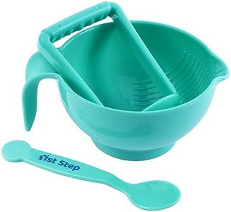 1st STEP Food Grinder with Spoon (Mint Green)
