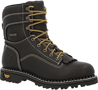 Georgia Boot Women's Loggers Industrial Boot, Black, 9