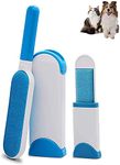 APTODEN Pet Hair Remover Brush - Sided Lint Brush with Self - Cleaning Base Lint Brush - Fur & Lint Removal for Clothes Furniture Car Seat Couch Remover Magic Clean Clothing,Furniture (PET Wizard)