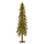 National Tree 6 Foot Hickory Cedar Tree with 150 Clear Lights (CED7-60LO-S)