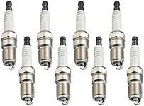 ENA Set of 8 Platinum Spark Plug Compatible with Ford Lincoln Fusion Milan Five Hundred Freestyle Taurus Montego Zephyr Sable Escape Marauder 3.0L 4.6L Replacement for SP433