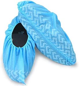 Disposable Boot & Shoe Covers 100 Pairs (200 Pack) Non Slip Durable Large Size Fits Virtually Most Shoes