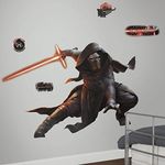 RoomMates RMK3148SLM Star Wars The Force Awakens Ep VII Kylo Ren Peel and Stick Giant Wall Decal with Glow in the Dark