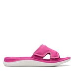 Clarks Womens Glide Bay 2 Fuchsia Outdoor Sandal (26172476) Uk-6