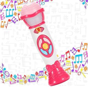 GAOMON Kids Microphone Karaoke Microphone Machine, Music Microphone, Voice Changing and Recording Microphone with Colorful Lights, Best Toys for Kids