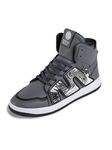 Bacca Bucci Mid-Top Patch-Play Men's Sneakers-Versatile and Stylish for Gen Z Grey UK 9