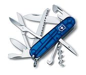 Victorinox Swiss Army Canada - Sports Huntsman Pocket Knife, Translucent Sapphire