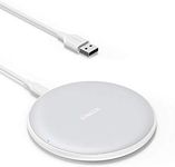 Anker Wireless Charger, 313 Wireless Charger (Pad), Qi-Certified 10W Max for iPhone 12/12 Pro/12 mini/12 Pro Max, SE 2020, 11, AirPods (No AC Adapter, Not Compatible with MagSafe Magnetic Charging)