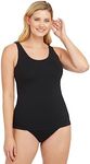 SPANX Cotton Control Tank, Very Bla