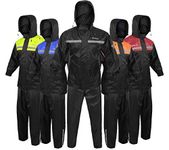 ALPHA CYCLE GEAR RAIN SUIT (BLACK, MEDIUM)