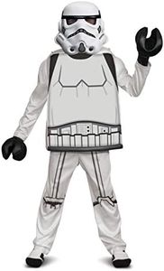 LEGO Stormtrooper Costume for Kids, Deluxe LEGO Star Wars Themed Children's Character Outfit, Child Size Large (10-12)