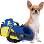 Paws Aboard BY1100 Neoprene Doggy Life Jacket, XX- Small