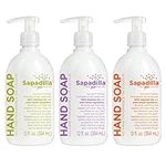 Sapadilla Liquid Hand Soap - Three 