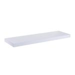 iTrend High Gloss White Floating Wall Shelf 80CM