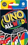 Mattel Games UNO All Wild Card Game with 112 Cards, Family & Adult Game Night for Players 7 Years & Older