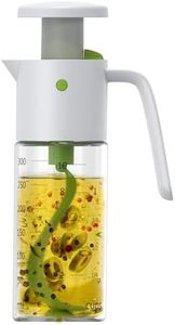 Boxiki Kitchen Salad Dressing Mixer Bottle – Leakproof Glass Shaker with Measurements | Easy Blend Oil & Vinegar Dispenser for Healthy Homemade Sauces, Marinades & Vinaigrettes