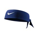 Nike Womens Dri-fit Head Tie 4.0 Navy | White