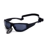 Supertrip Sports Glasses UV400 Protective Motorcycle/Cycling Sunglasses Ski Goggles Color Black