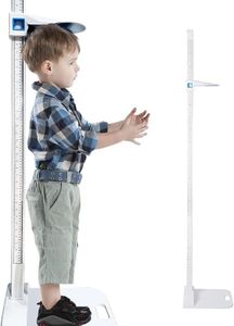 Aluminum Alloy Height Measurement,Adult Child Height Measure,Portable Height Measuring Rod 8-82 inch/20-210 cm/Unit with cm & inch,for Home,Office,Gym,Medical Examination,Medical