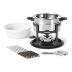 Starfrit 092521-004-0000 Fondue 3-in-1 Set, 12 Piece, Metallic, 1.6 L