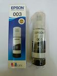 Epson 003 65 ml for EcoTank L1110/L3100/L3101/L3110/L3115/L3116/L3150/L3151/L3152/L3156/L5190 Black Ink Bottle