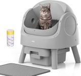 Self Cleaning Cat Litter Box, Open-