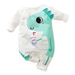 Hopscotch Unisex Graphic Print Bodysuit In White Color for Ages 0-1 Months