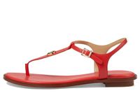 Michael Kors Women's Mallory Thong Flat Sandal, Spiced Coral, 5 UK