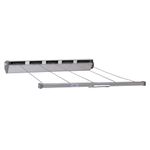Household Essentials 15-7 Retractable Clothesline 5-Line Dryer | Indoor or Outdoor Use | Hang Wet or Dry Laundry