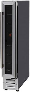 Russell Hobbs RHBI7WC1SS Freestanding or Integrated Wine/Drinks Cooler, 7 bottle capacity, Stainless Steel