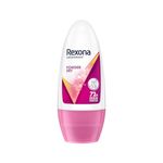 Rexona Powder Dry Underarm Roll On Deodorant For Women, Antiperspirant, Removes Odour, Keeps Skin Fresh & Clean, Alcohol Free, Skin Friendly, 50ml