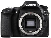 Canon EOS 80D Digital SLR Camera Body (Black) (Renewed)