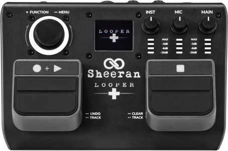 Sheeran Dual Track Looper Pedal – Guitar Effects Footswitch