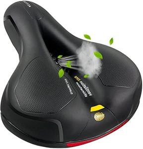 LET'S PLAY® Bicycle Seat, Big Butt Saddle Bicycle Saddle, Mountain Bike Seat Bicycle Accessories Shock Absorber, Spring Saddle Bike