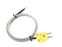 THERMONIC BRAND K TYPE THERMOCOUPLE EXTENSION CABLE 2 MTR WIRE WITH MINIATURE MINI CONNECTOR