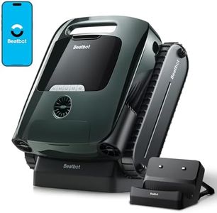 Beatbot AquaSense 2 Pro Pool Vacuum Robot with Charging Dock StationUnmatched 5-in-1 Cleaning, Skims Water Surface with Remote Navigation, Surface Parking, Clarifies Water, for Pools up to 3,875 Sq.ft