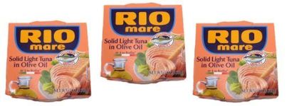 Rio Mare Tuna Fish Imported From Italy. Italy's Number 1 Tuna - The Best Imported Italian Tuna - Pack of 3 by Rio Mare