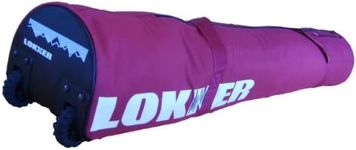 LOKKER Extra Long Double Ski Bag wi