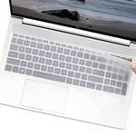 Keyboard Cover Skin for 15.6" HP ProBook 450 G8 G9/ProBook 455 G8 G9/ProBook 650 G8 15.6" inch Laptop, 2023 2022 2021 New HP ProBook 15.6 Keyboard Protector Cover (Not Fit 450 455 650 G6 G7)-Clear