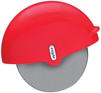 Zyliss Pizza Wheel - Handheld Pizza Cutter with Removable Blade - Plastic Pizza Cutter with Stainless Steel Blade - Kitchen Tool and Gadget for Right- and Left-Handed Use - Dishwasher Safe