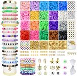 Redtwo 3400 Pcs Clay Beads Bracelet