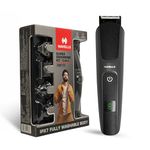 Havells Super Grooming Kit Gs8714,15 In 1,Ipx7 Fully Washable,Full Body Hair Trimmer Groomer For Men,120 Min Of Run Time With Fast Charge,Corded Electric