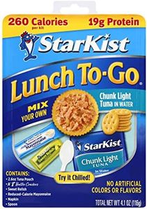 StarKist Lunch To-Go Chunk Light Mix Your Own Tuna Salad, 4.1 Ounce Kit, 12 Pack