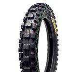 Rooster off - Road MX3 80/100-12 Tire Rear Heavy Duty Replacement Tire - Maximum Traction on all Conditions - Compatible with off - Road, Enduro Motorcycle, MX Dirt, and Pit Bike Brands.