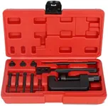 Chain Breaker Tool Kit, 13pc Motorcycle Chain Breaker and Riveting Repair Tool Kit